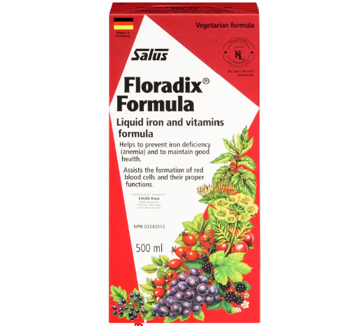 图片  Salus Floradix 铁元 Formula Liquid Iron and Vitamins Formula 500ml