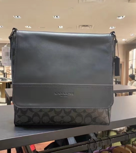 图片  Coach 男包 斜挎包 老花
