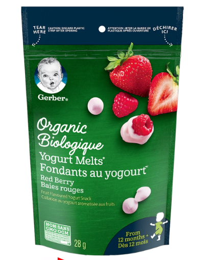 图片  Gerber 婴儿溶豆 树莓味 28 g S