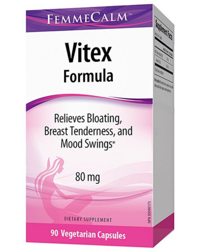 图片  Webber Naturals伟博经期乳腺备孕圣洁莓精华胶囊 90粒