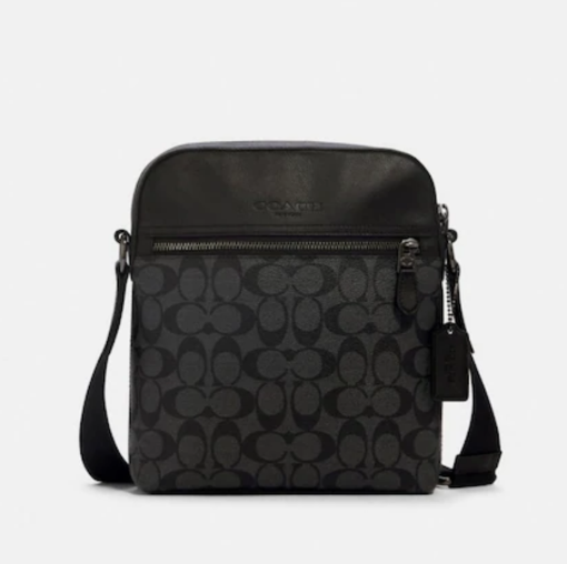 图片  Coach 男斜挎包 飞行包