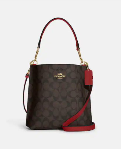 图片  Coach  老花水桶包  小号