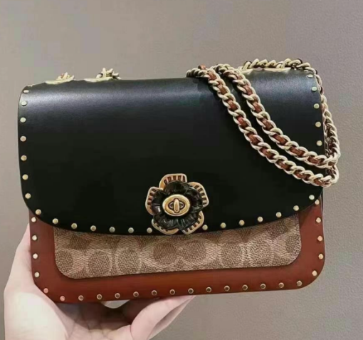 图片  【专柜款】Coach 斜挎链条包 