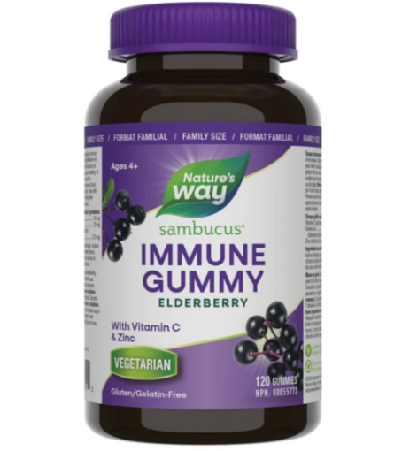 图片  【高温融化不赔偿 | 谨慎下单】NATURE'S WAY自然之道 接骨木软糖 120粒