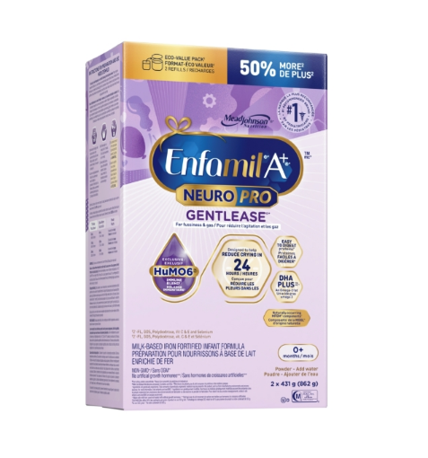 图片  Enfamil A+ 1 段温和婴儿配方奶粉 罐装-942 克