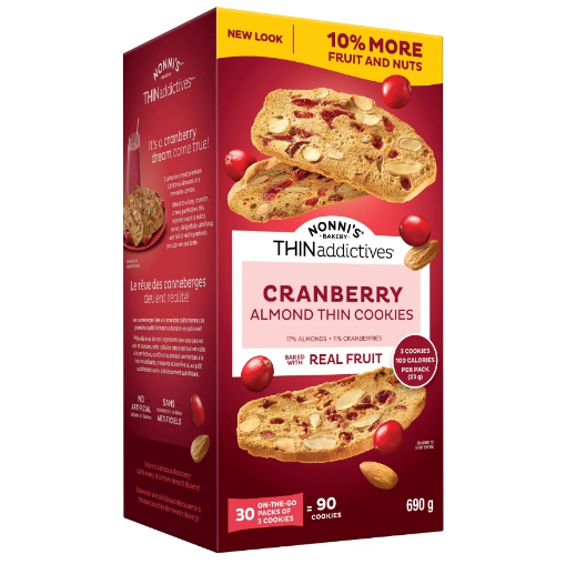 图片  Thinaddictives 蔓越莓饼干 690g.