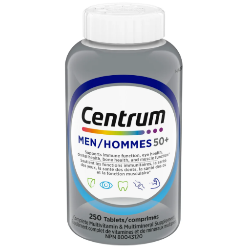 图片  Centrum 善存中老年男士50+ 复合维生素 -250粒