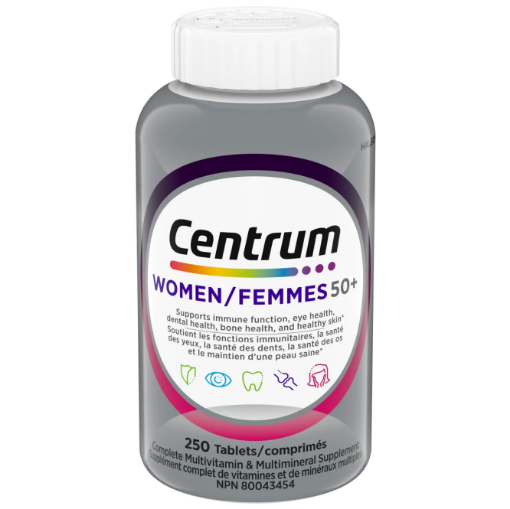 图片  Centrum 善存中老年女士 50+ 复合维生素 -250粒