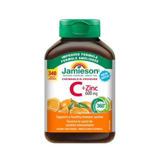 图片  【Costco本周特价】Jamieson 健美生 维生素C+ 锌咀嚼片340粒