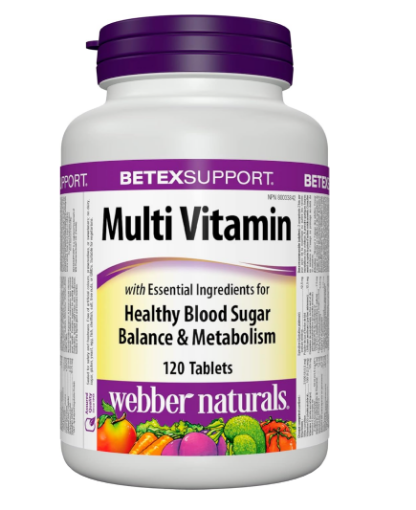 图片  Webber Naturals降糖系列-多维矿物质营养片(高血糖必备) 120片