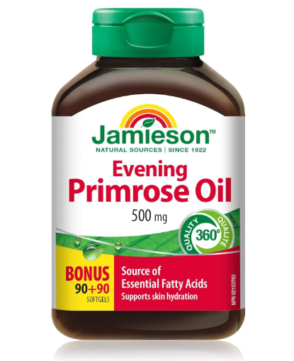 Picture of Jamieson Evening Primrose Oil 500 mg  180 Softgels