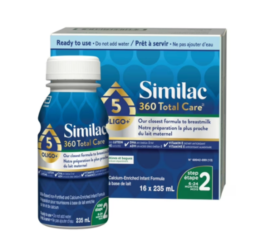 Picture of Similac Advance Step 2 Non-GMO Baby Formula Ready to Use ( 6-24 months) 16x235 mL